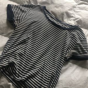 Aeropostale striped crop top